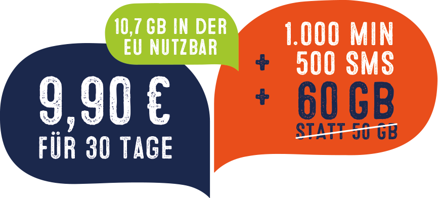 Info-Bubble zum Tarif