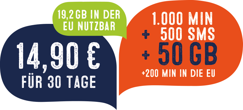 Info-Bubble zum Tarif