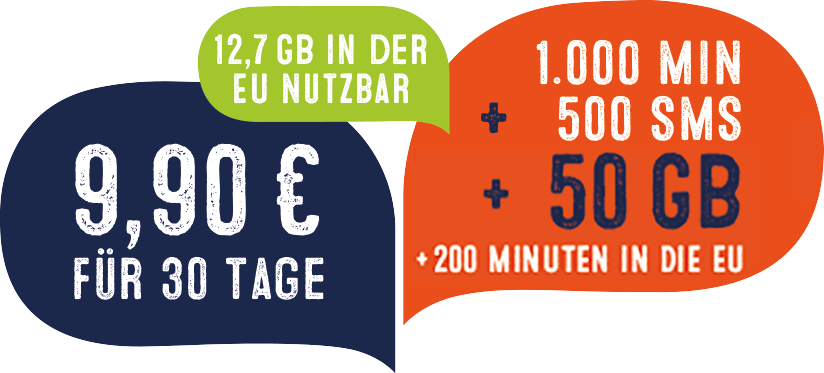 Info-Bubble zum Tarif